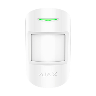 AJAX CombiProtect WH  - vezeték nélküli PIR+üvegtörés érzékelő (fehér)