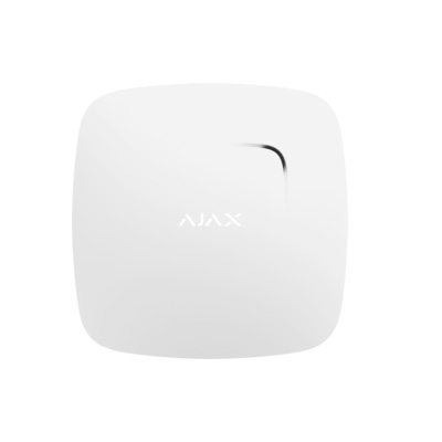 AJAX FireProtect Plus WH - vezeték nélküli füst, hő és CO érzékelő (fehér)