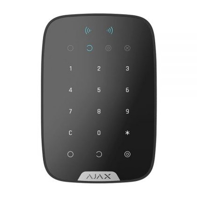 AJAX Keypad Plus BL - vezeték nélküli proxy kezelő (fekete)