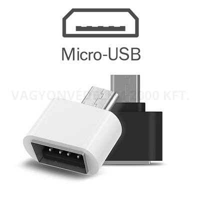 Apollo USB-OTG adapter (Micro-USB Android telefonokhoz)