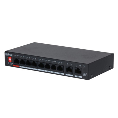 DAHUA PFS3010-8GT-96-V2 8 csatornás POE Switch