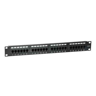 EQUIP 24 port Patch panel (1U) - CAT5e (235325)