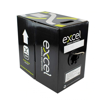 EXCEL RÉZ UTP CAT-5E kábel - 305méteres kiszerelés