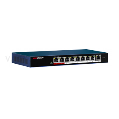 Hikvision DS-3E0109P-E/M (B) 8-portos PoE (8) Switch