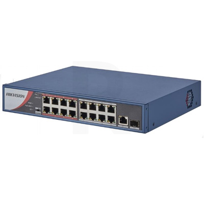 Hikvision DS-3E0318P-E/M (B) PoE switch