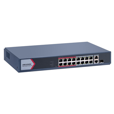 HIKVISION DS-3E1318P-EI/M PoE switch