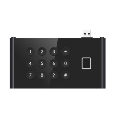 HIKVISION DS-KDM9403-FKP kültéri billentyűzet és ujjlenyomat modul