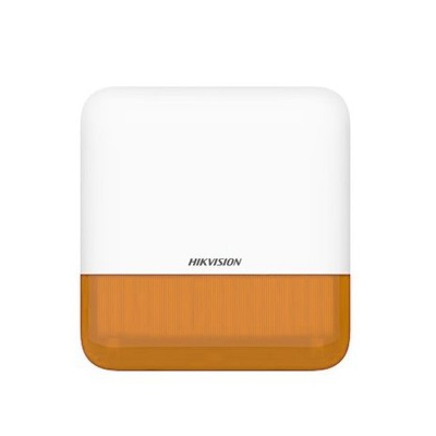 HIKVISION AX PRO DS-PS1-E-WE/Orange vezeték nélküli kültéri sziréna