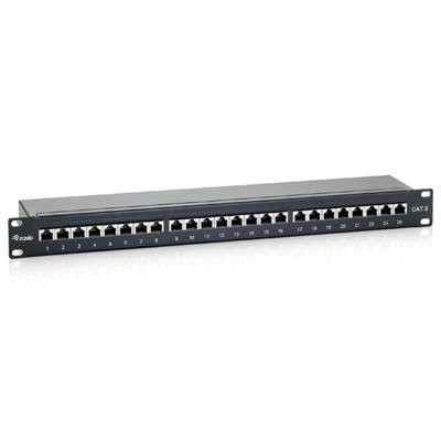 MANHATTAN 24 port Patch panel (1U) - CAT5e (326424)