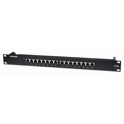 MANHATTAN 16 port Patch panel (1U) - CAT5e (513470)