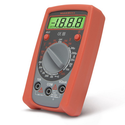 MAXWELL digitális multiméter (25103)