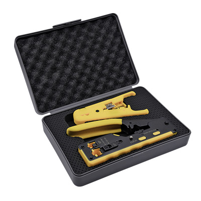 NESTRON NTC-7088K moduláris átfűzhető krimpelő fogó készlet