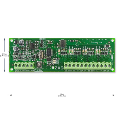 PARADOX APR-ZX8 zónabővítő modul (EVO központokhoz)