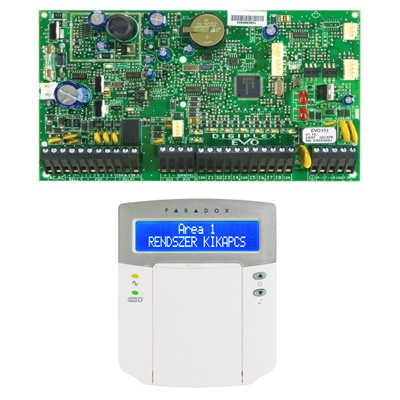 PARADOX EVO192 K641+ LCD kezelővel