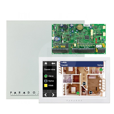 PARADOX EVO192+TM70 érintőképernyős kezelő