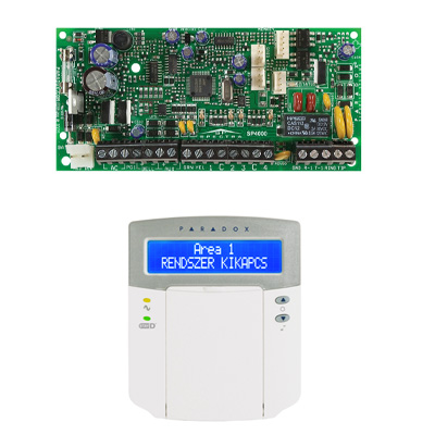 PARADOX SP4000+ K32LCD+ LCD kezelővel