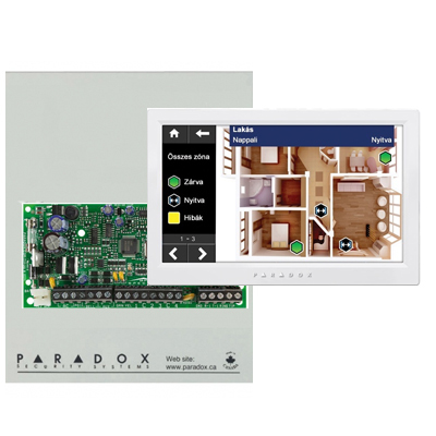 PARADOX SP4000+TM70 kezelő