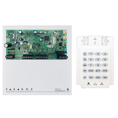 PARADOX SP5500+ szett (K10V kezelő, fémdoboz)