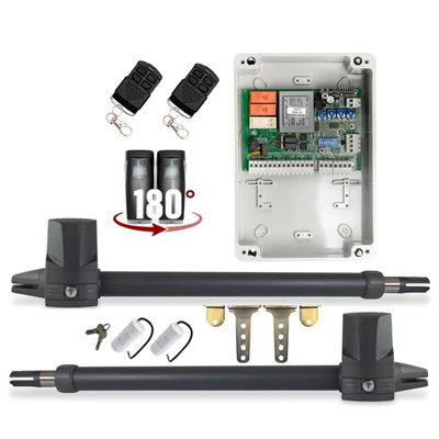 PROTECO KIT LEADER 3 kétszárnyú kapunyitó szett ECO2 vezérléssel (KA)