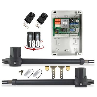 PROTECO KIT LEADER 4 kétszárnyú kapunyitó szett ECO2 vezérléssel (KA)