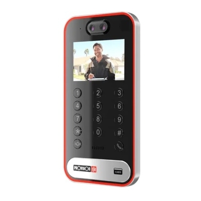 PROVISION-ISR PR-INT-320WIPN IP kültéri videó kaputelefon, 2MP kamera, arcfelismerés, IP65