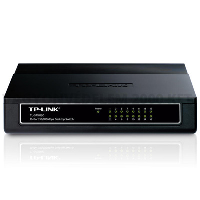 TP LINK TL-SF1016D 10/100Mbps 16 portos switch